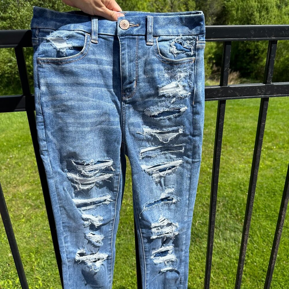 American Eagle Curvy High-Rise Jegging Size 2 Short